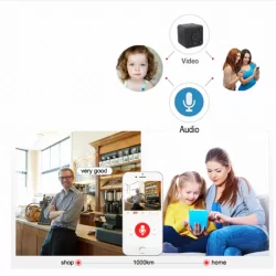 Wi-Fi скрита камера 1080P с нощно виждане