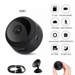 WiFi безжична мини камера 1080P с магнитна основа и P2P функция