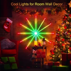 WIFI SMART LED лента фойерверк с 3 опции за управление, Bluetooth, RGB+CCT.